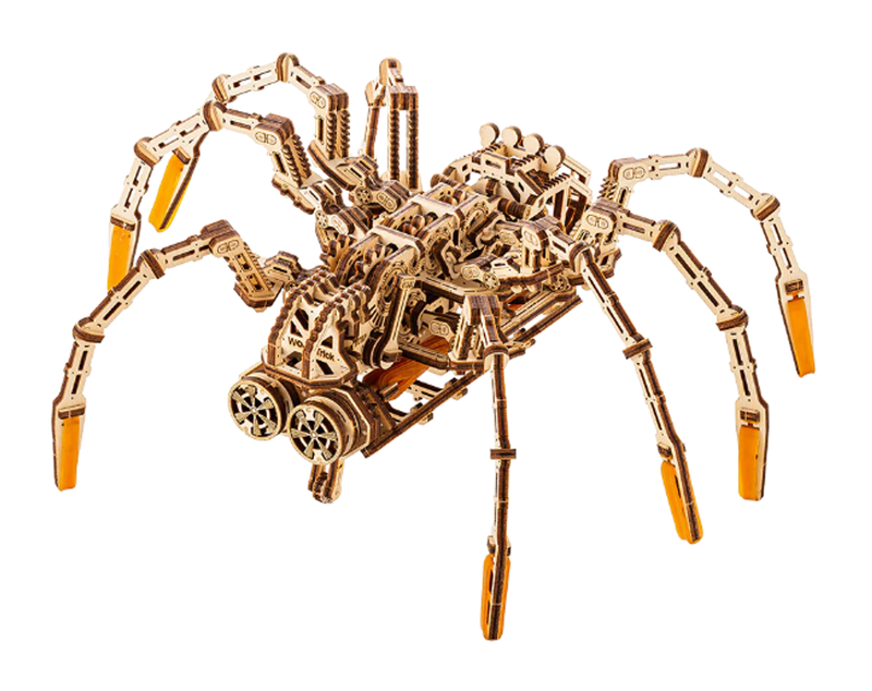 Wood Trick Space Spider 3D Wooden Model Kit