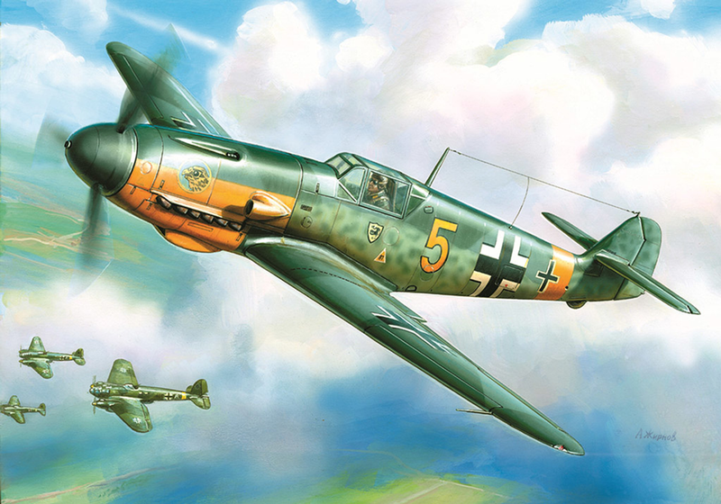 Zvezda 1/144 Messerschmitt Bf 109F-2